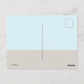 Briefkaart van de verkoop van Garage (Achterkant)