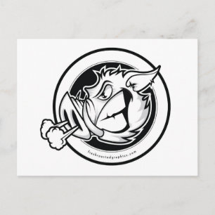 Briefkaart van de voorste kop