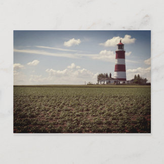 Briefkaart van de vuurtoren van Happisburgh