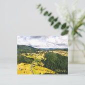 Briefkaart van de Waterverf Krkonoše Mountains (Staand voorkant)