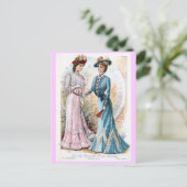 Briefkaart van de zomerpersen van 1901 (Staand voorkant)