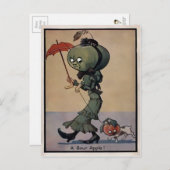  Briefkaart van de Zure Apple (Voorkant / Achterkant)