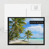 Briefkaart van de zwarte kuststrook van de Stille (Voorkant / Achterkant)