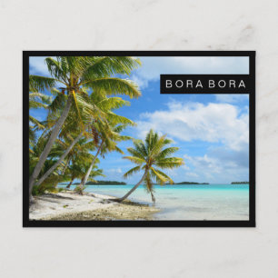 Briefkaart van de zwarte kuststrook van de Stille