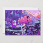 Briefkaart van de zwarte rivierreis (Voorkant)