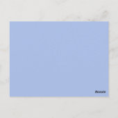 briefkaart van deelkat (Achterkant)