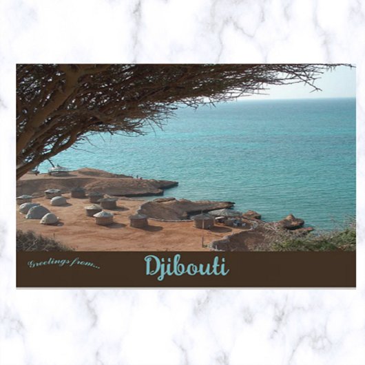 Briefkaart van Djibouti