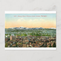 Briefkaart van Downtown Spokane