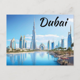 Briefkaart van Dubai
