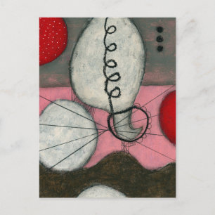 Briefkaart van een luchtballon