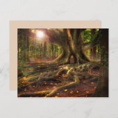 briefkaart van elfin (Voorkant / Achterkant)