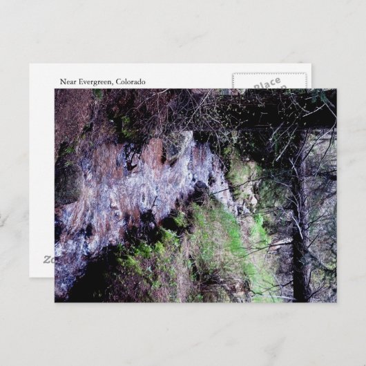 Briefkaart van Evergreen, Colorado (Voorkant / Achterkant)