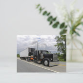 Briefkaart van Faber Peterbilt 379 (Staand voorkant)