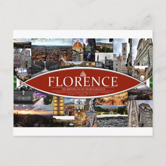 Briefkaart van Firenze (Voorkant)