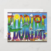  Briefkaart van Florida (Voorkant / Achterkant)