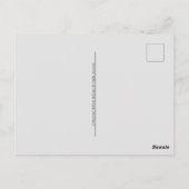 Briefkaart van fonies en regenbogen (Achterkant)