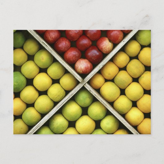 Briefkaart van fruit en levensmiddelen 10 (Voorkant)