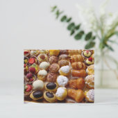 Briefkaart van fruit en levensmiddelen 13 (Staand voorkant)