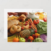 Briefkaart van fruit en levensmiddelen 76 (Voorkant / Achterkant)