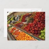 Briefkaart van fruit en levensmiddelen 78 (Voorkant / Achterkant)