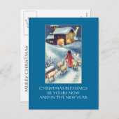 Briefkaart van geboorte (Voorkant / Achterkant)