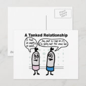 Briefkaart van gelookt Relatie (Voorkant / Achterkant)