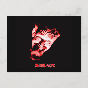 Briefkaart van Ghoulardi (Rood)