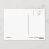 Briefkaart van Giraffes met celstructuur (Achterkant)