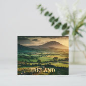 Briefkaart van Groen Ierland (Staand voorkant)