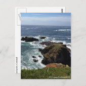 Briefkaart van hagedipunt, Cornwall (Voorkant / Achterkant)