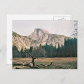 Briefkaart van Half Dome (Voorkant / Achterkant)