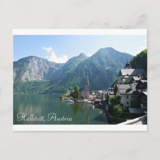 Briefkaart van Hallstatt, Oostenrijk