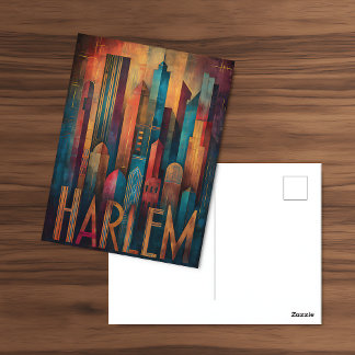 Briefkaart van Harlem Deco