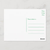 Briefkaart van Havanese Puppy Dog (Achterkant)