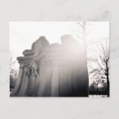 briefkaart van hemelvaardige engel (Voorkant)