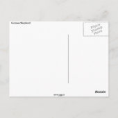 Briefkaart van herder (Achterkant)