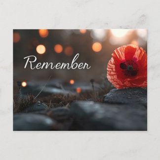 Briefkaart van herinnering