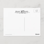 Briefkaart van het berglandschap van de Colorado (Achterkant)