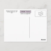 Briefkaart van het Brandweerkorps van Smithland (Achterkant)