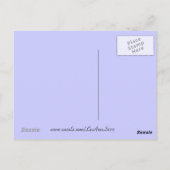 Briefkaart van het fluitpatroon van Peony (Achterkant)