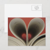 Briefkaart van het hart (Voorkant / Achterkant)