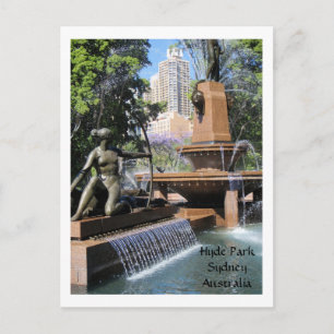 Briefkaart van het Hyde Park