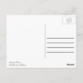 Briefkaart van het Legion of Honor (Achterkant)