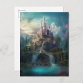Briefkaart van het Magical Fantasy Castle (Voorkant / Achterkant)