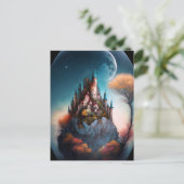 Briefkaart van het Magical Fantasy Castle (Staand voorkant)