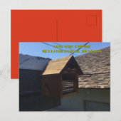 Briefkaart van het Mellitologisch Reservaat van Su (Voorkant / Achterkant)