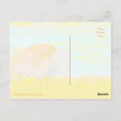 Briefkaart van het nationale park van Yellowstone (Achterkant)