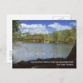 Briefkaart van het oude Spoorwegverdrag (Voorkant / Achterkant)