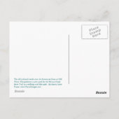 Briefkaart van het oude Spoorwegverdrag (Achterkant)