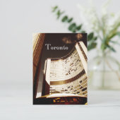 Briefkaart van het stadhuis Toronto (Staand voorkant)